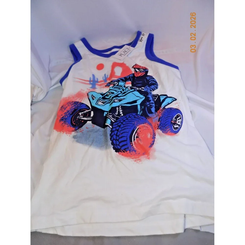 New Children's Place boys tank top medium